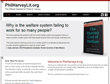 Tablet Screenshot of philharveylit.org